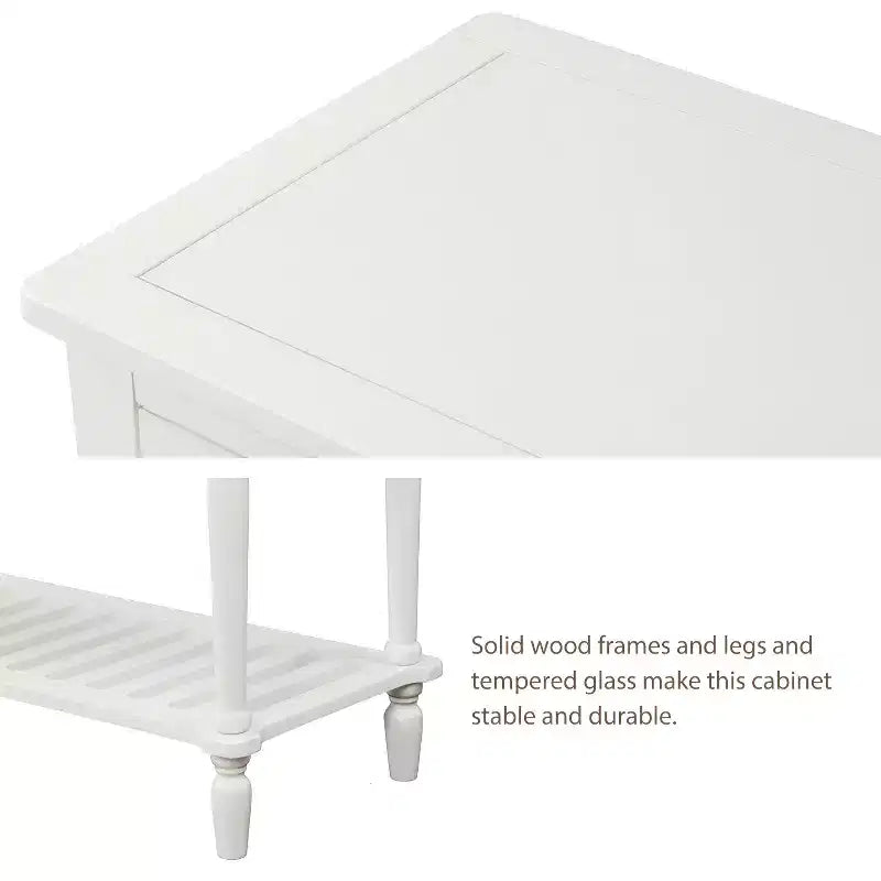 Console d'entrée de style campagnard