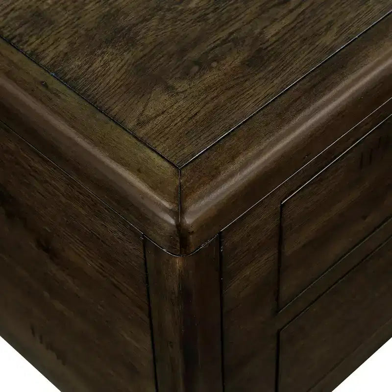 Table basse rétro en bois massif