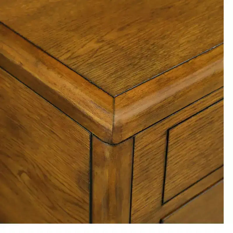 Table basse rétro en bois massif