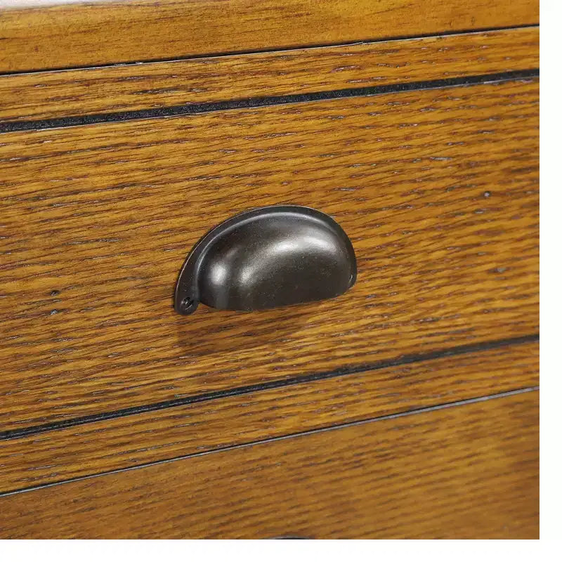 Table basse rétro en bois massif