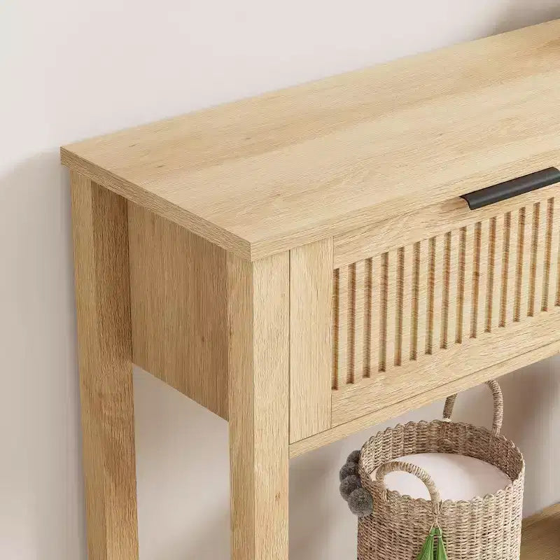 Console encastrée pour entrée