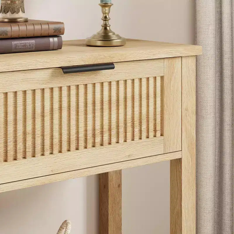 Console encastrée pour entrée