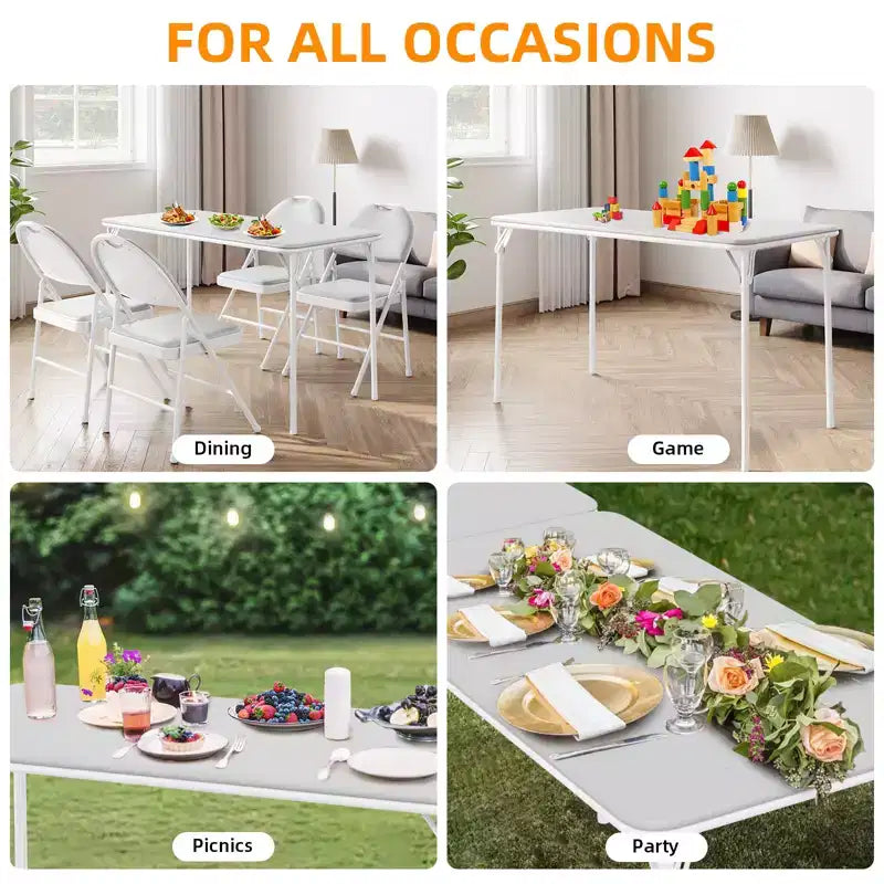 Table pliante rectangulaire