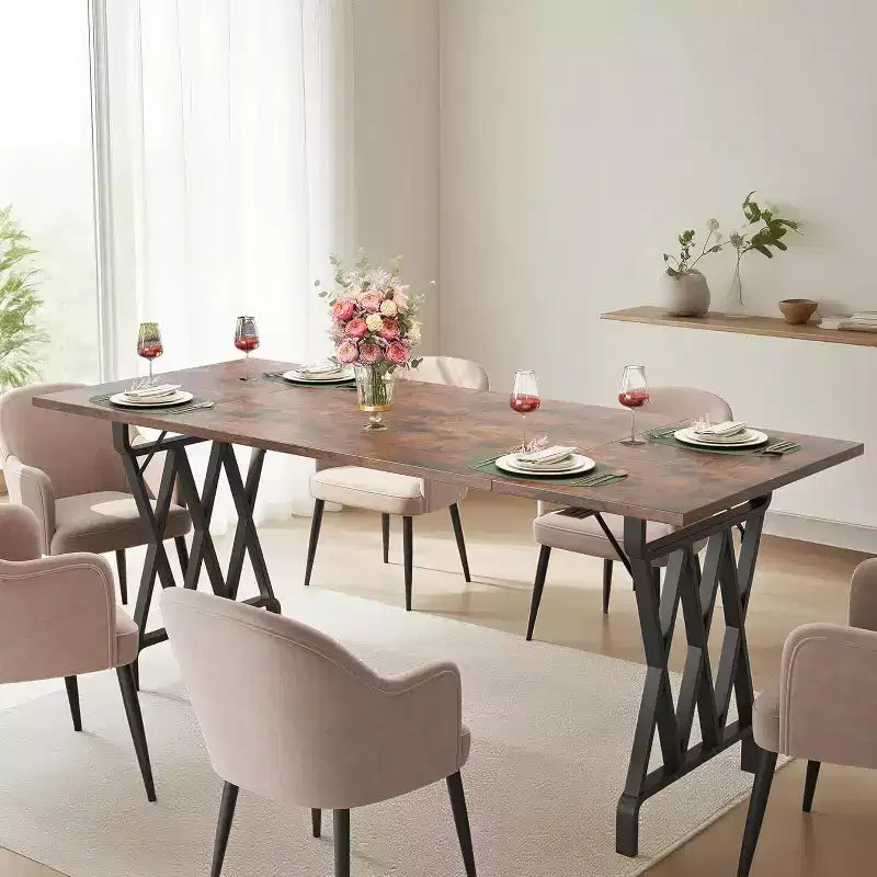 Table à manger de style ferme