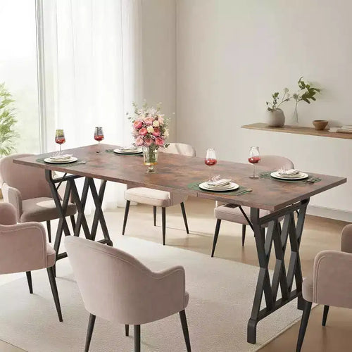 Table à manger de style ferme