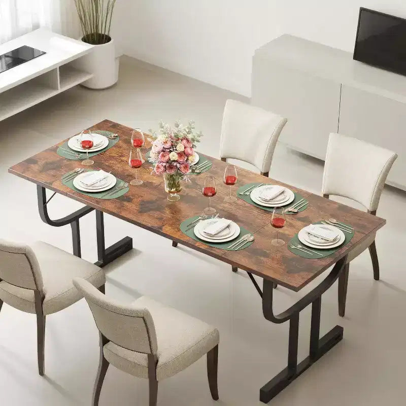 Table à manger de style ferme