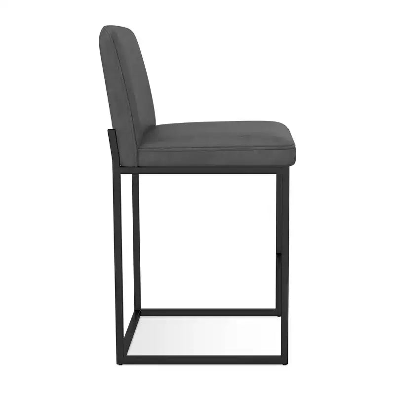 Chaise d'îlot de cuisine en similicuir