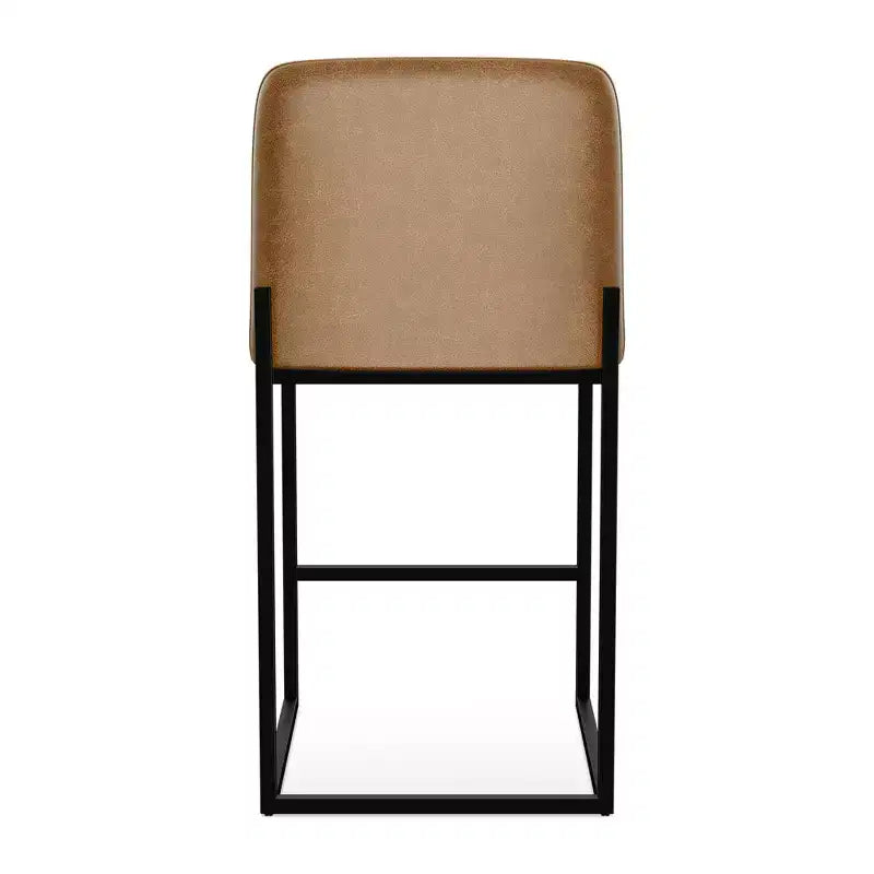 Chaise d'îlot de cuisine en similicuir