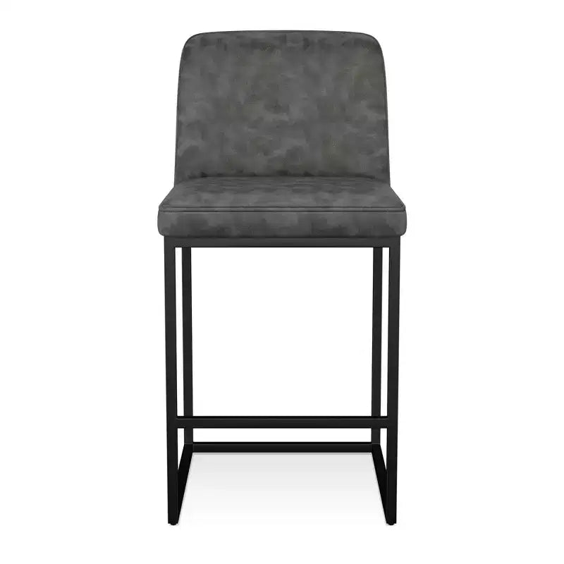 Chaise d'îlot de cuisine en similicuir
