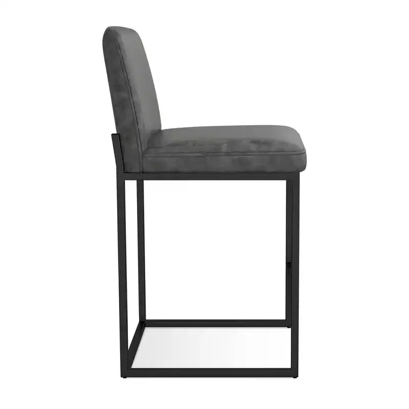 Chaise d'îlot de cuisine en similicuir