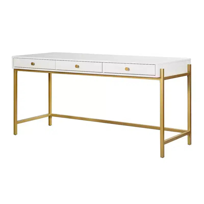 Celia Modern Desk with 3 Drawers|HULALA HOME