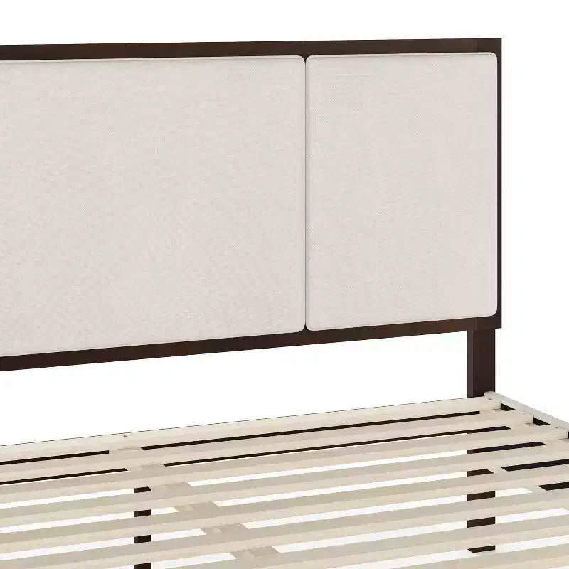 Lit plateforme en bois massif