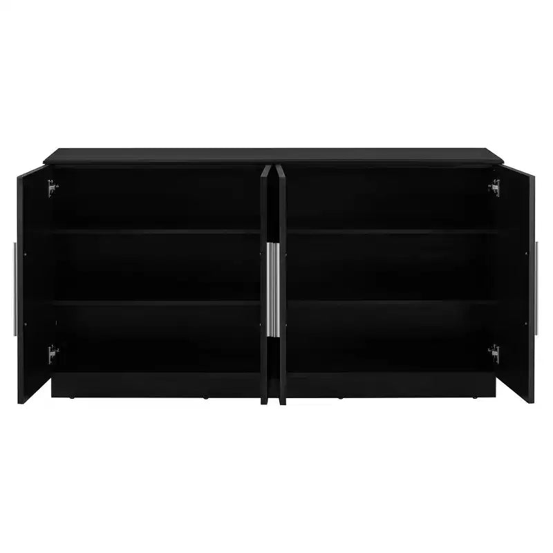 Étagère réglable poignées décoratives armoire