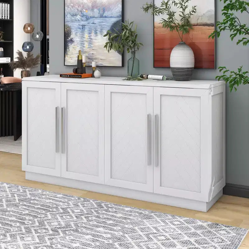 Étagère réglable poignées décoratives armoire