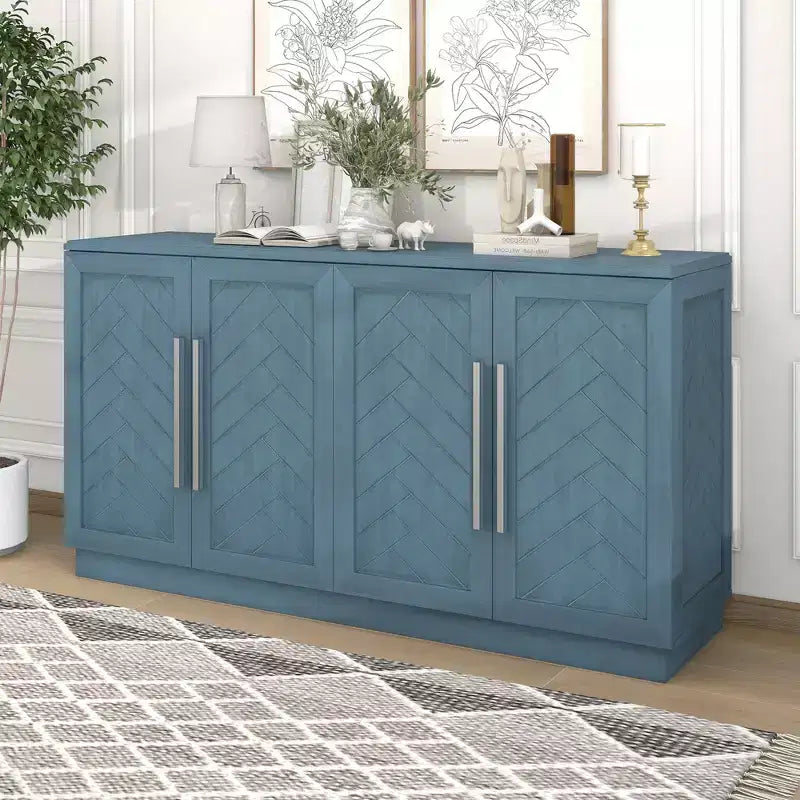 Étagère réglable poignées décoratives armoire