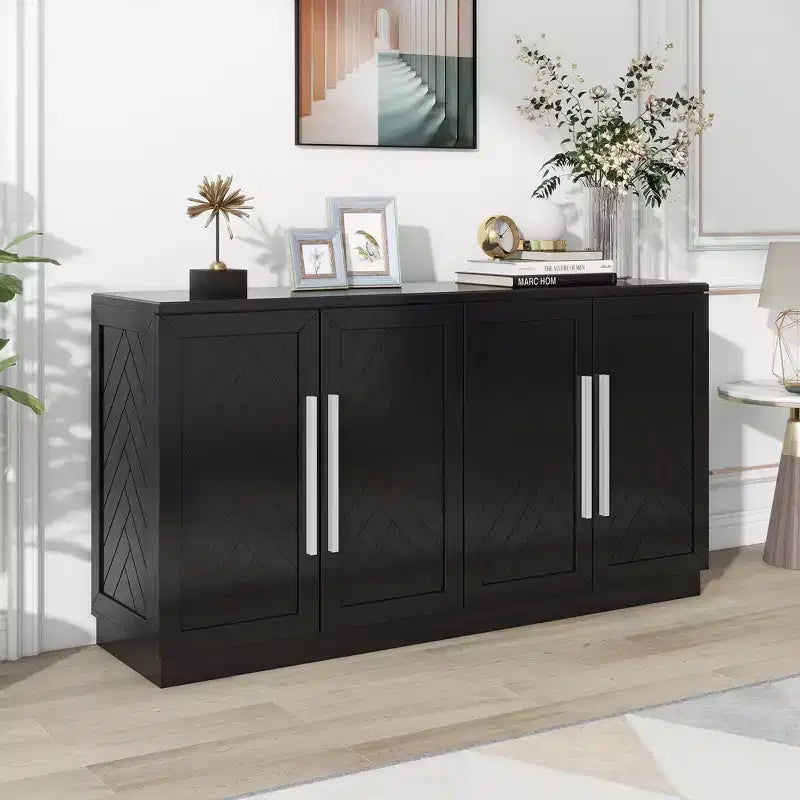Étagère réglable poignées décoratives armoire