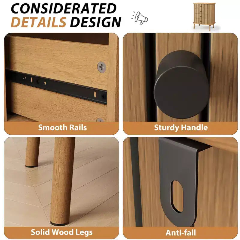 Commode en bois
