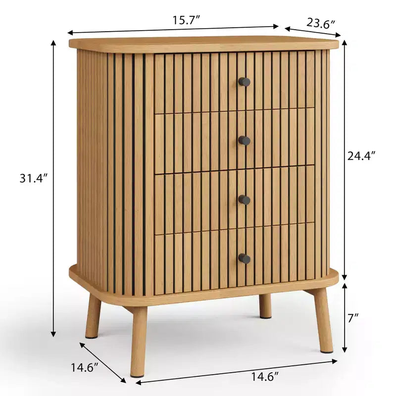 Commode en bois