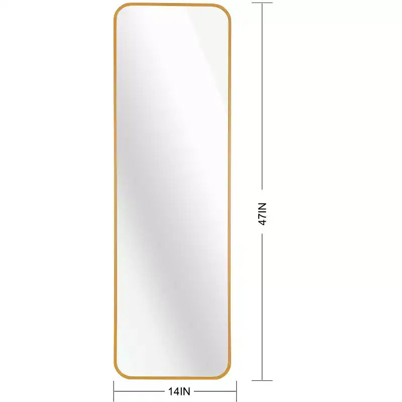 Miroir pleine longueur en alliage d'aluminium