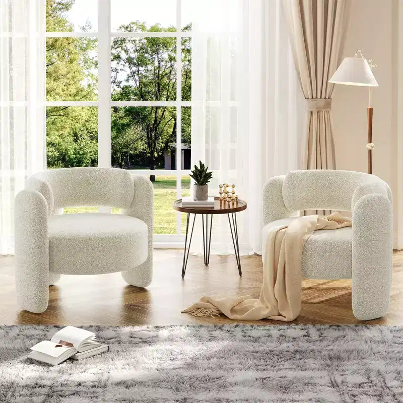 Fauteuil crapaud moderne
