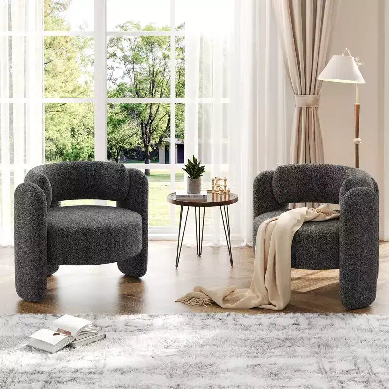 Fauteuil crapaud moderne
