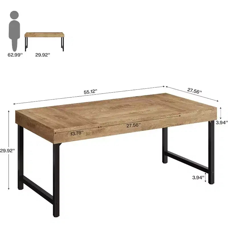 Table de salle à manger rectangulaire