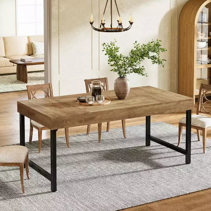 Table de salle à manger rectangulaire