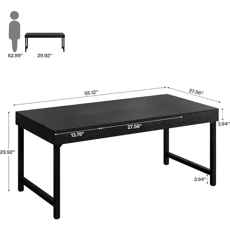 Table de salle à manger rectangulaire